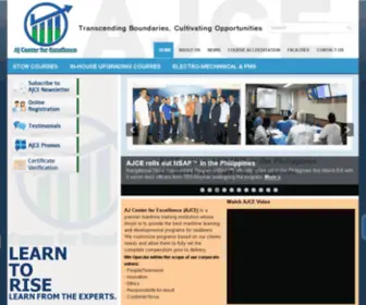 Ajce.com.ph(AJ Center For Excellence) Screenshot