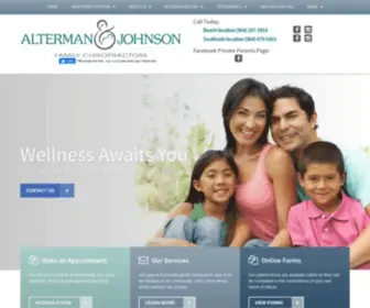 Ajchiropractors.com(Alterman & Johnson Family Chiropractors) Screenshot