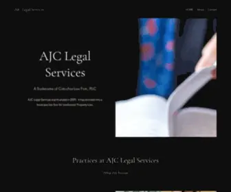 Ajclegal.com(AJC Legal Services) Screenshot