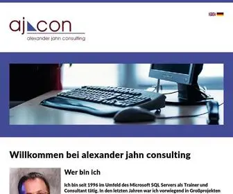 Ajcon.de(Alexander jahn consulting) Screenshot