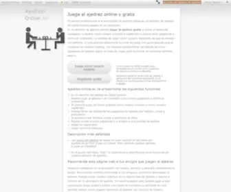 Ajedrez-Online.eu(Juega Ajedrez) Screenshot