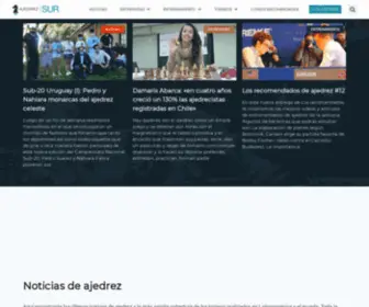 Ajedrezdelsur.com(Noticias de ajedrez) Screenshot
