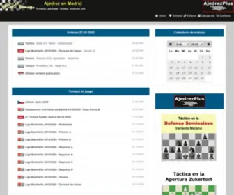 Ajedrezenmadrid.com(AeM Inicio) Screenshot