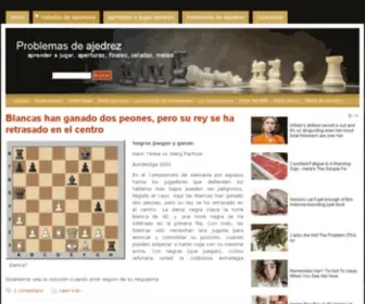 Ajedrezutea.com(Todo sobre ajedrez) Screenshot