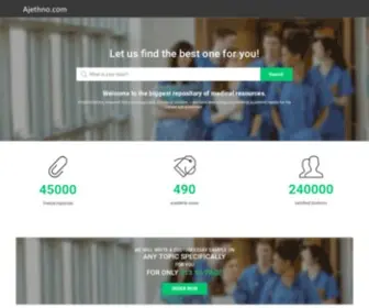 Ajethno.com(Coverage Health Insurance) Screenshot