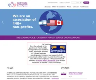 Ajfca.org(Association of Jewish Family & Children's Agencies (AJFCA)) Screenshot