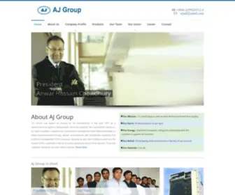 Ajgroupbd.com(AJ Group) Screenshot