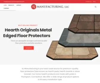 Ajhearthoriginals.com(Proudly Manufactured in New England since 1996) Screenshot