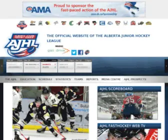 AJHL.ab.ca(AJHL) Screenshot