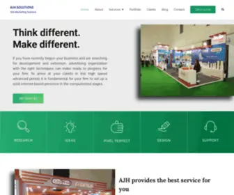 Ajhsolution.in(360 Marketing Solution) Screenshot