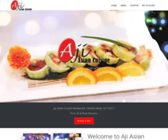 Ajiasiancuisine.com(Aji Asian Cuisine Restaurant) Screenshot