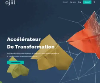 Ajiil.fr(Accueil) Screenshot