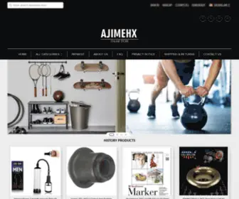 Ajimehx.com(Homw Products and Hottest Clothing for All the Families) Screenshot