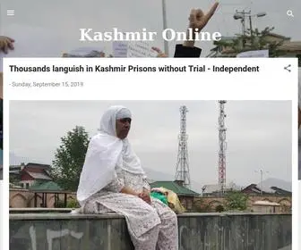 Ajkashmir.com(Kashmir Online) Screenshot