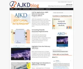 Ajkdblog.org(AJKD Blog) Screenshot