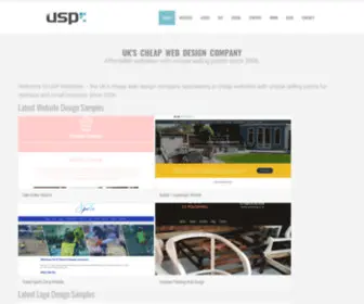 Ajkendallwebdesign.com(USP Websites) Screenshot