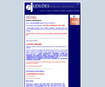 Ajleiloes.com.br(Leil鮡s) Screenshot