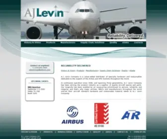 Ajlevin.com(Levin Company) Screenshot