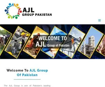 Ajlpakistan.com(Pakistan's Leading Business Conglomerates) Screenshot