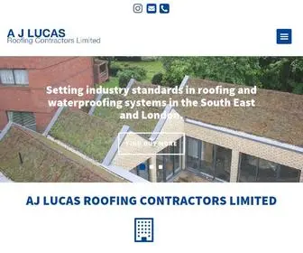 Ajlucasroofing.com(AJ Lucas Roofing) Screenshot