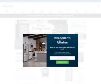 Ajmadison.com(Appliances) Screenshot