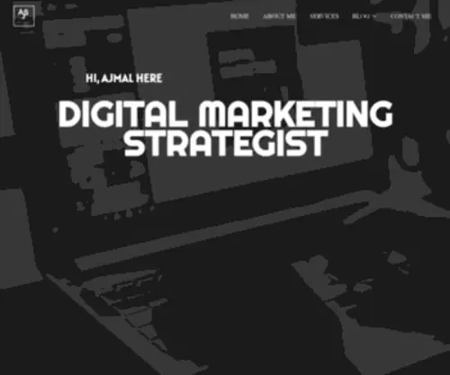 Ajmalshahin.com(Digital Marketing Strategist in Calicut) Screenshot