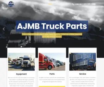 Ajmbtruckparts.com(AJMB Truck and Trailer Parts) Screenshot