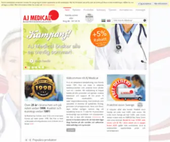 Ajmedical.se(AJ Medical Blodtrycksspecialisten) Screenshot