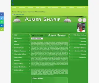 Ajmer-Sharif.com(Ajmer Sharif) Screenshot