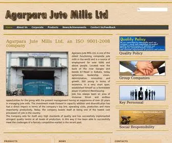 AJML.co(Agarpara Jute Mills Ltd) Screenshot