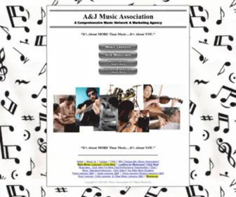 Ajmusic.org(Stockton CA Piano Lessons) Screenshot