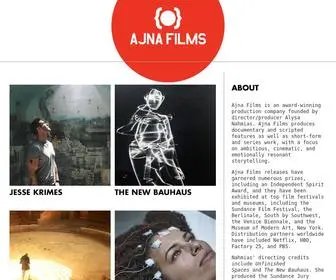 Ajnafilms.com(Ajna Films // Overview) Screenshot