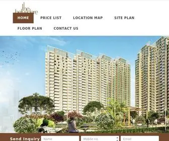 Ajnarathebelvedere.net.in(Ajnara Belvedere Sector 79 Noida) Screenshot