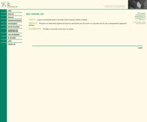 Ajohnpage.com(A. John Page & Associates Inc) Screenshot