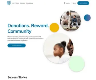 Ajoo.ng(Reward based crowdfunding for innovative startups and projects) Screenshot