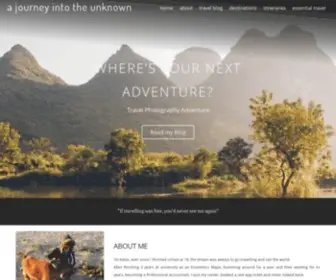 Ajourneyintotheunknown.com(A journey into the unknown) Screenshot