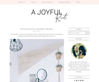 Ajoyfulriot.com(A Joyful Riot) Screenshot