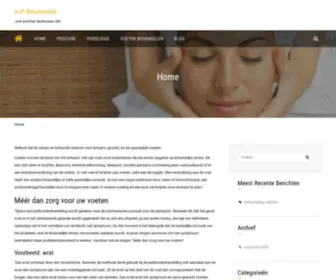 AJP-Beautysalon.com(美容室) Screenshot