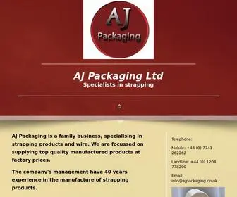 Ajpackaging.co.uk(AJ Packaging Ltd) Screenshot