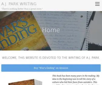 Ajparkwriting.com(There's nothing better than a great story) Screenshot