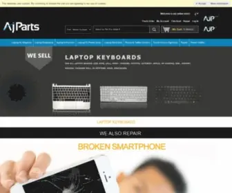 Ajparts.co.uk(Spare Parts and Accessories) Screenshot