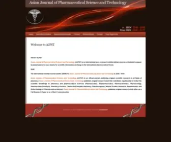 AJPST.com(Pharmaweb) Screenshot