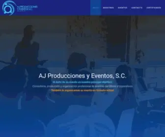 Ajpyeventos.com(AJ Producciones y Eventos) Screenshot