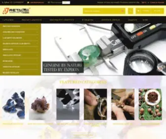 Ajretail.com(CERTIFED GEMSTONE) Screenshot
