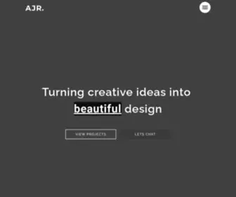 Ajrwebdesign.com(Ajrwebdesign Portfolio ajrwebdesign Solutions) Screenshot