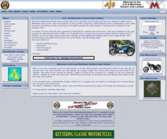 AJS-Matchless.com(AJS Matchless) Screenshot