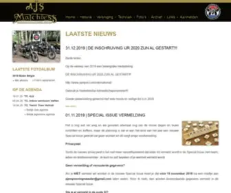 AJS-Matchless.nl(De AJS) Screenshot