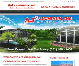 Ajsaluminum.com(AJ's Aluminum) Screenshot