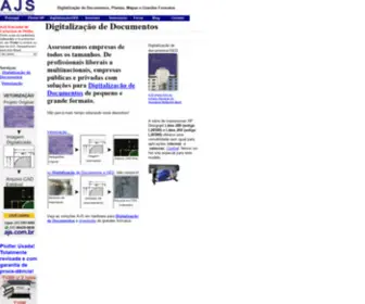 AJS.com.br(Digitalização de Documentos e Projetos de Engenharia) Screenshot