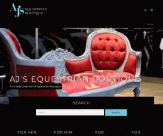 Ajsequestrianboutique.co.uk(AJ's Equestrian Boutique) Screenshot